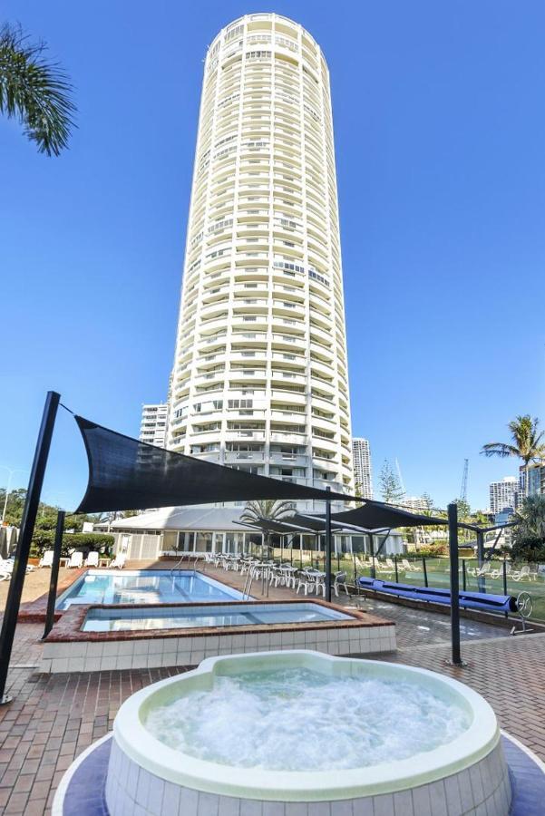 Oceanfront Apartments In Surfers With Ocean And Hinterland Views 25 Steps To Beach! Gold Coast Exterior photo